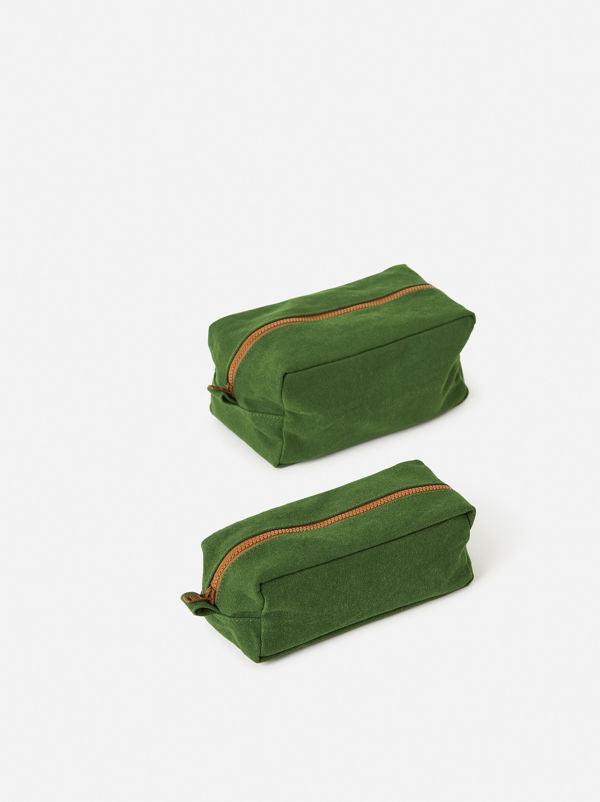 CITTA -  Marlo Contrast Wash Bag Spirulina/Masala