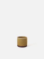 Load image into Gallery viewer, Citta Pinto Storage Basket Ochre/Mulit Small
