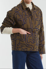 Load image into Gallery viewer, Khaki Mina Lyrique Jacket
