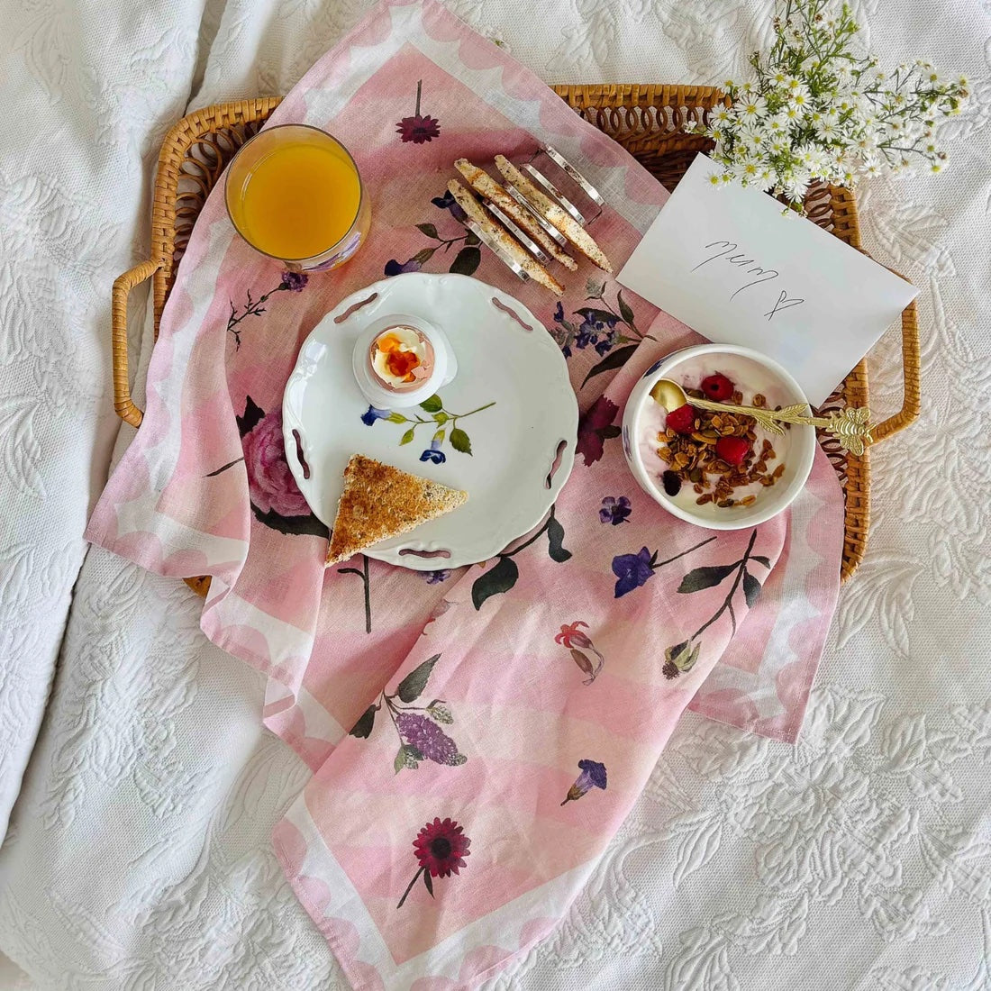 YANI LENEHAN x Styling by Minikin Linen Tea Towel