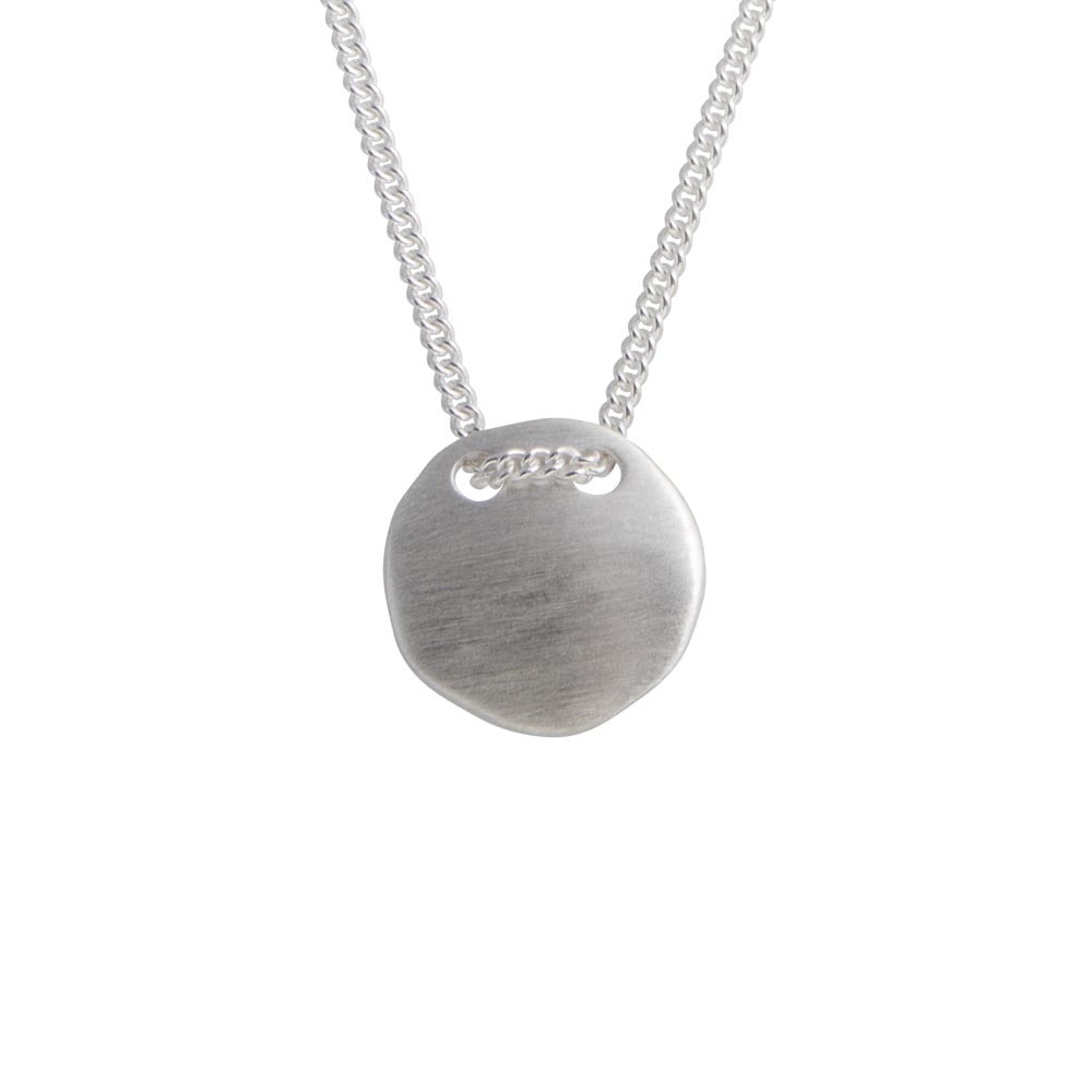 Fairley Alexa Tag Necklace Silver