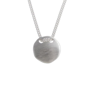 Fairley Alexa Tag Necklace Silver