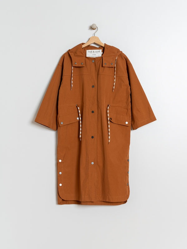 Indi & Cold Copper Trench Coat