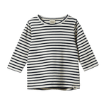 Load image into Gallery viewer, NATURE BABY - River Tee - Navy Sailor Stripe
