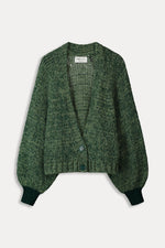 Load image into Gallery viewer, POM CARDIGAN MYTHICAL GREEN
